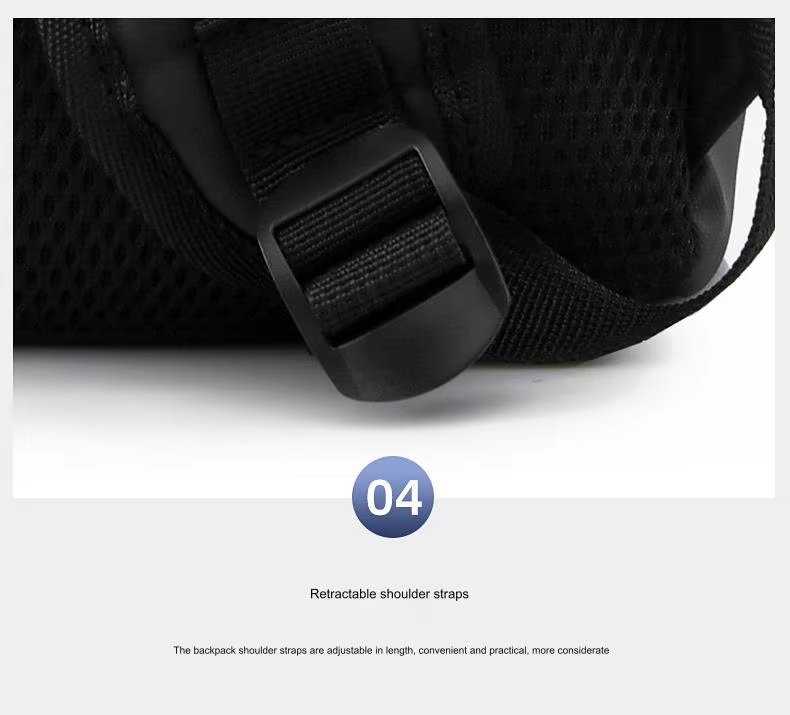 Water-Resistant Expandable Modern Travel School Oxford Rolling Backpack product detail