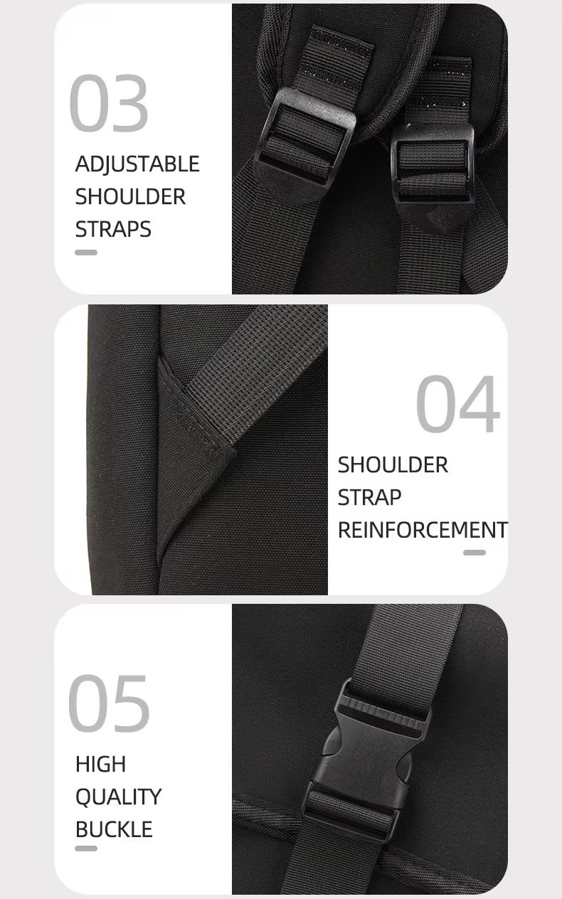 Water-Resistant Large Capacity Outdoor Business Travel Oxford Roll Top Backpack product detail