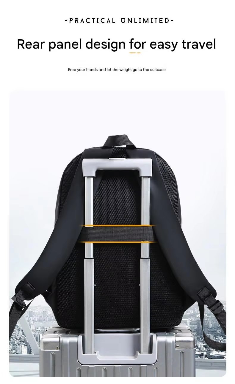 Water-Resistant Outdoor Business School Oxford Laptop Backpack product detail