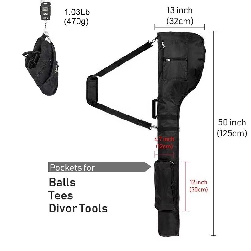 Professional Lightweight Sunday Golf Club Carry Bag For Hunting detail image