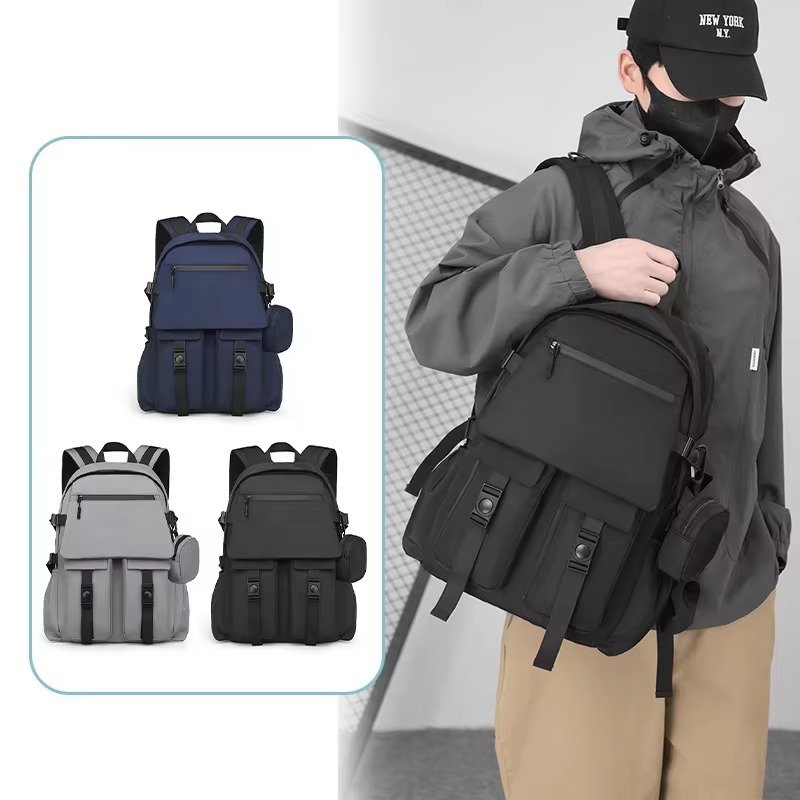 OEM Designer Large 15.6 Inch Waterproof Laptop Backpack Custom Computer Travel Bag For Students and Office Workers detail image