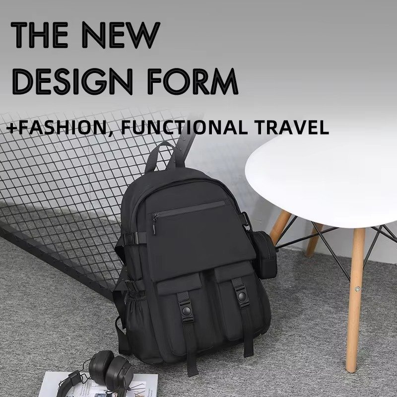 OEM Designer Large 15.6 Inch Waterproof Laptop Backpack Custom Computer Travel Bag For Students and Office Workers detail image