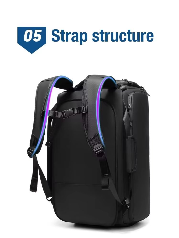 Waterproof Large Capacity Shoe Compartment Multi-function Sports Travel Duffel Backpack - product detail