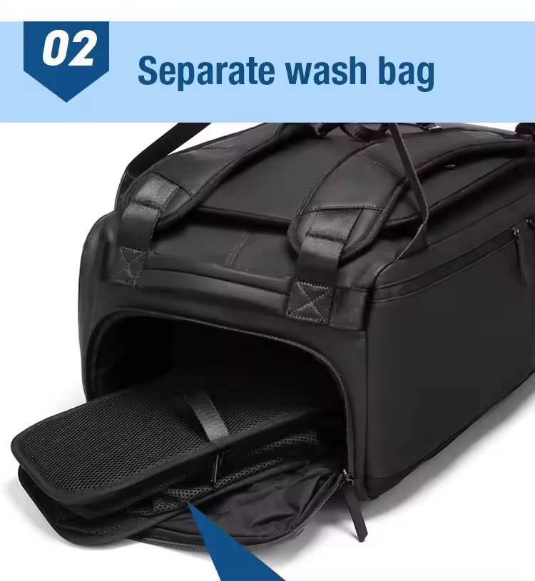 Waterproof Large Capacity Shoe Compartment Multi-function Sports Travel Duffel Backpack - product detail