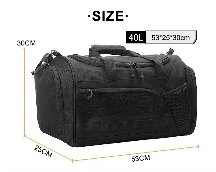 Waterproof Oxford Sports Travel 40L Duffel Bag product detail