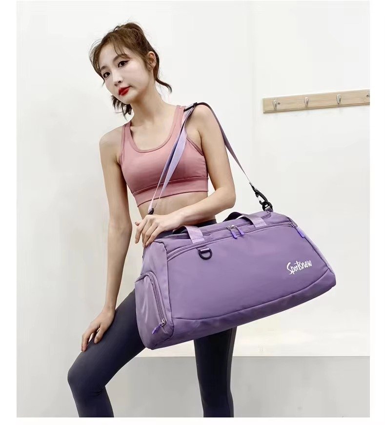 Dry and Wet Separation Large Capacity Fitness Yoga Bag Multifunctional Waterproof Overnight Travel Duffel Bag detail image