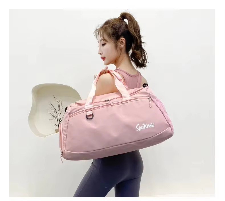 Dry and Wet Separation Large Capacity Fitness Yoga Bag Multifunctional Waterproof Overnight Travel Duffel Bag detail image