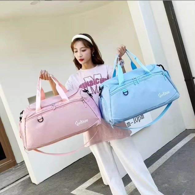Dry and Wet Separation Large Capacity Fitness Yoga Bag Multifunctional Waterproof Overnight Travel Duffel Bag detail image