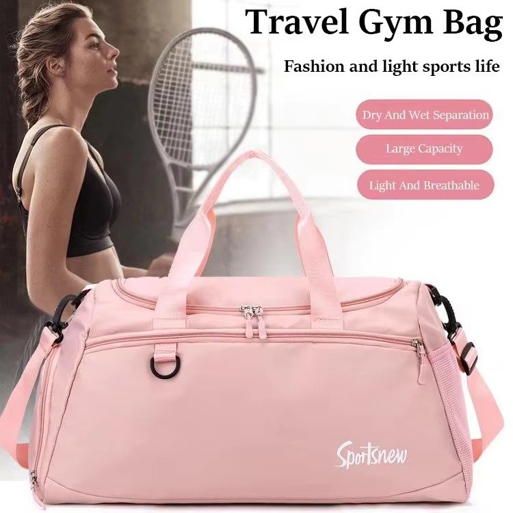 Dry and Wet Separation Large Capacity Fitness Yoga Bag Multifunctional Waterproof Overnight Travel Duffel Bag detail image