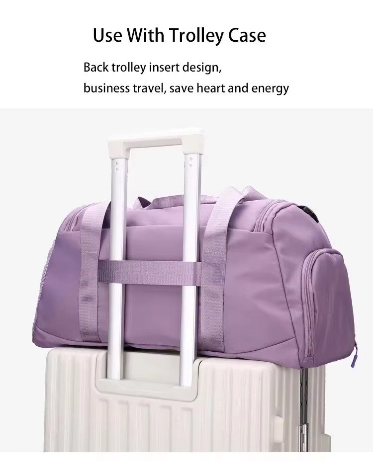 Dry and Wet Separation Large Capacity Fitness Yoga Bag Multifunctional Waterproof Overnight Travel Duffel Bag detail image