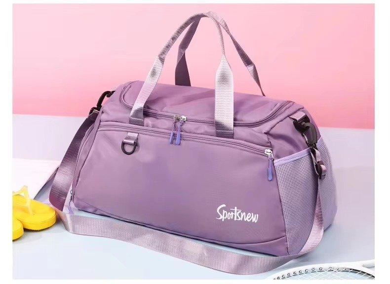 Dry and Wet Separation Large Capacity Fitness Yoga Bag Multifunctional Waterproof Overnight Travel Duffel Bag detail image