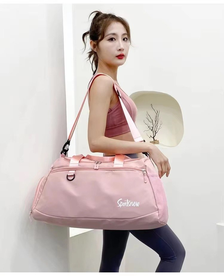 Dry and Wet Separation Large Capacity Fitness Yoga Bag Multifunctional Waterproof Overnight Travel Duffel Bag detail image