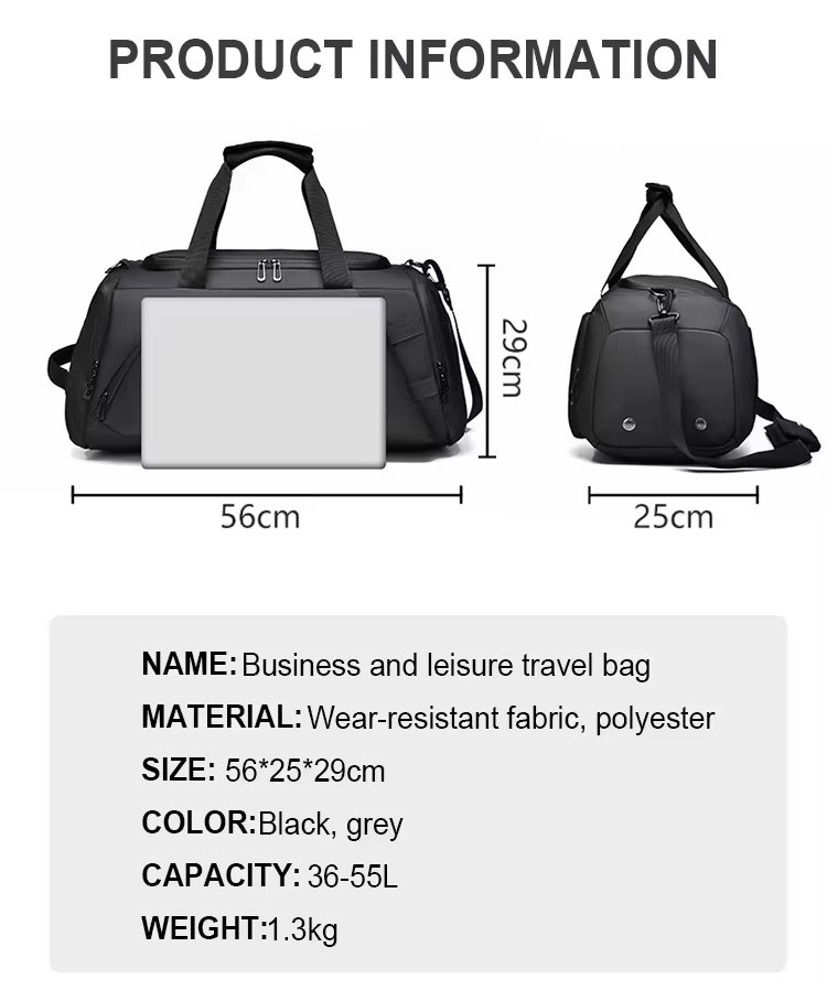 Oxford Waterproof Sports Travel Carry on Duffel Backpack - product detail