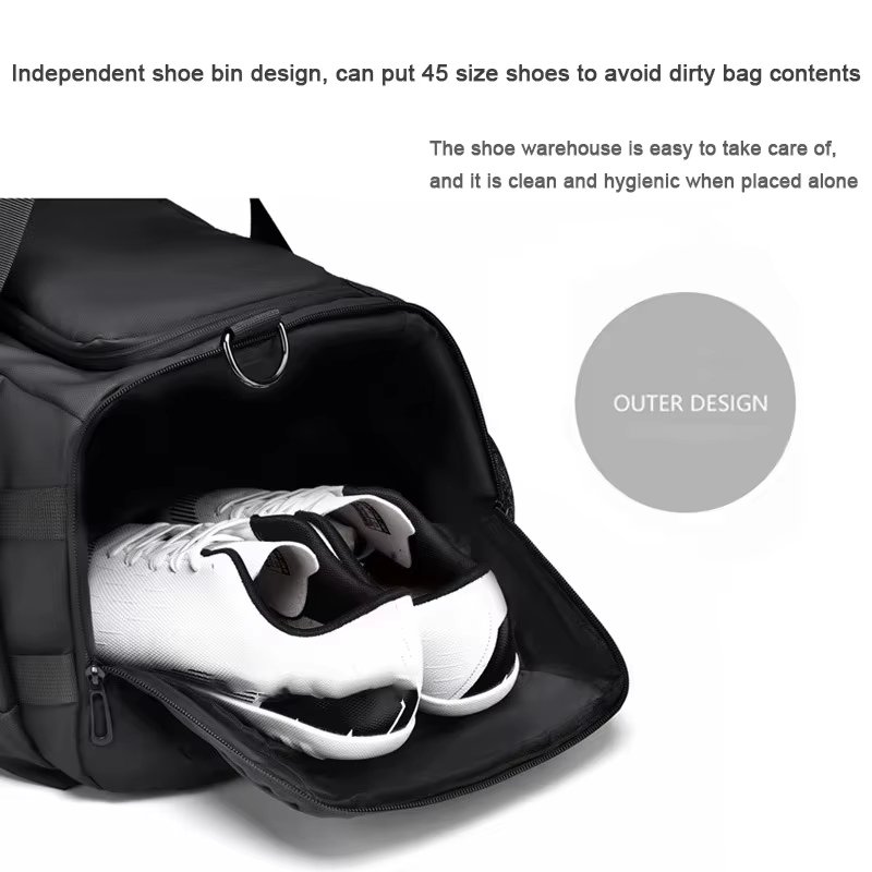 Oxford Waterproof Sports Travel Carry on Duffel Backpack - product detail