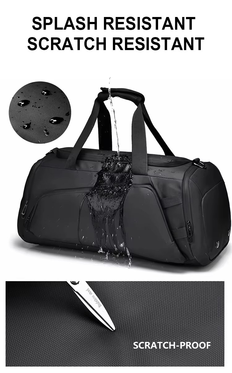 Oxford Waterproof Sports Travel Carry on Duffel Backpack - product detail
