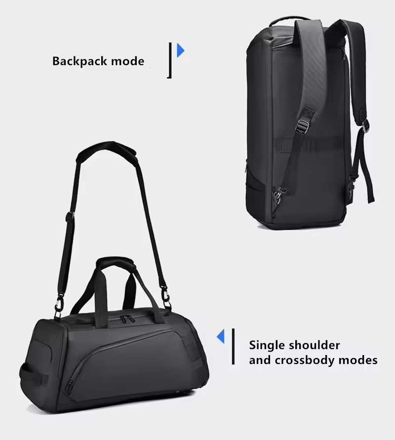 Oxford Waterproof Sports Travel Carry on Duffel Backpack - product detail