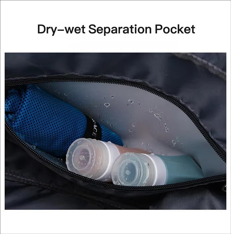 Custom Logo Oxford Gym Duffel Bag with Multi Pockets – Waterproof Fitness & Travel Bag product detail