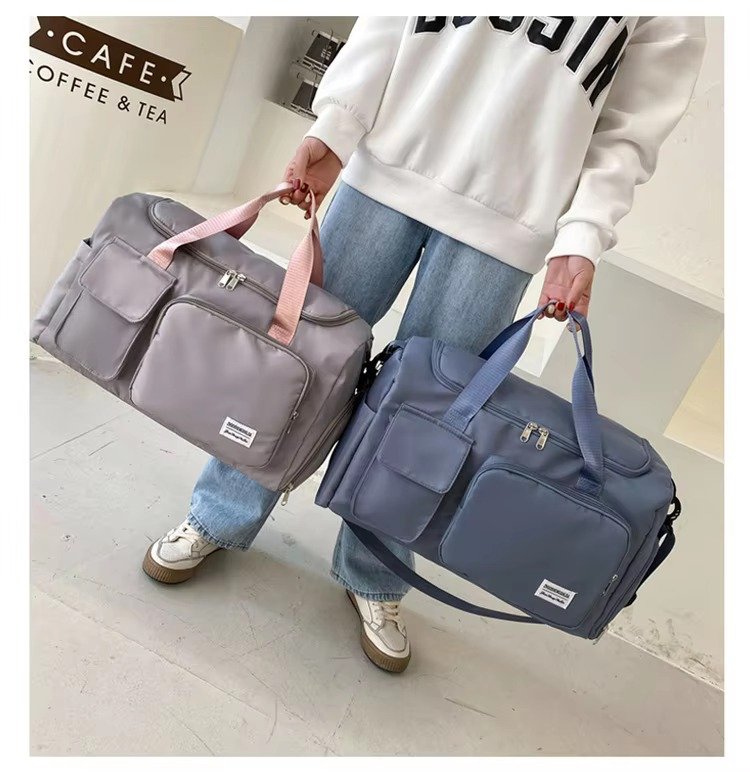 Custom Logo Oxford Gym Duffel Bag with Multi Pockets – Waterproof Fitness & Travel Bag product detail