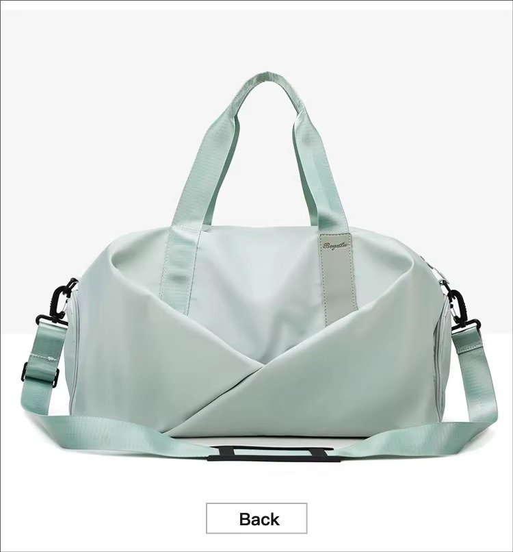 Design Waterproof Leisure Sport Fitness Bag Portable Large Capacity Shoe Compartment Dry Wet Separation Travel Bags detail image