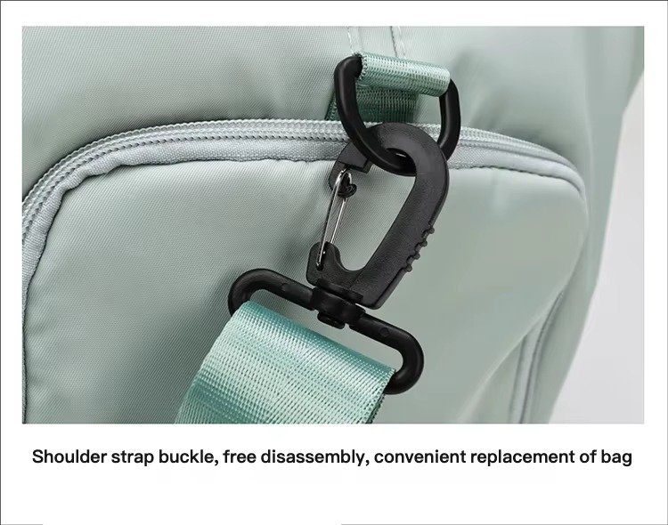 Design Waterproof Leisure Sport Fitness Bag Portable Large Capacity Shoe Compartment Dry Wet Separation Travel Bags detail image