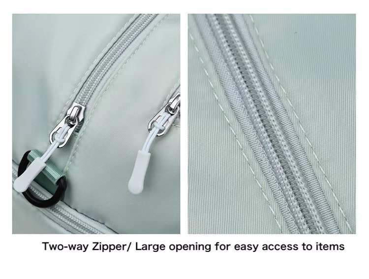 Design Waterproof Leisure Sport Fitness Bag Portable Large Capacity Shoe Compartment Dry Wet Separation Travel Bags detail image