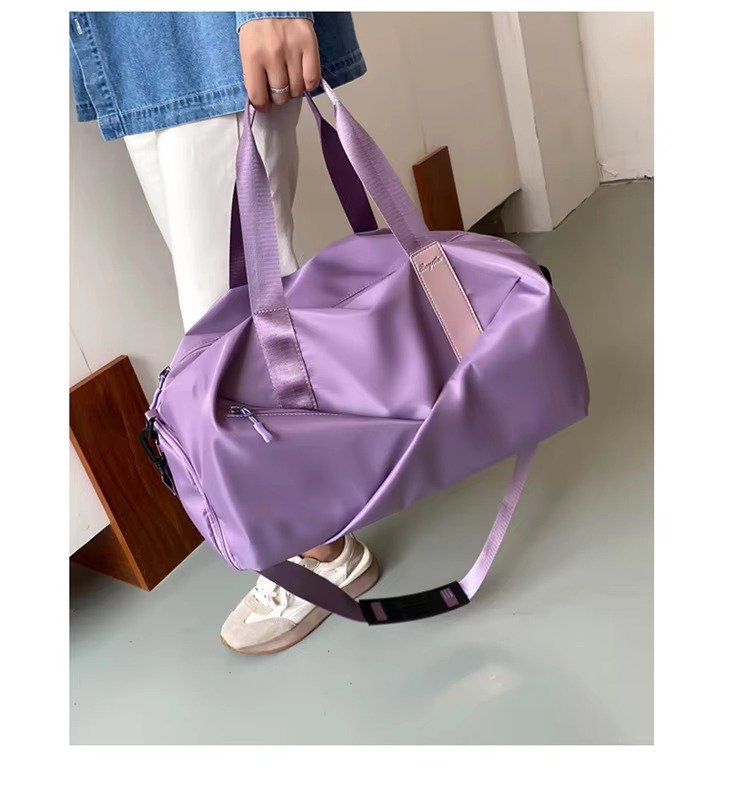 Design Waterproof Leisure Sport Fitness Bag Portable Large Capacity Shoe Compartment Dry Wet Separation Travel Bags detail image