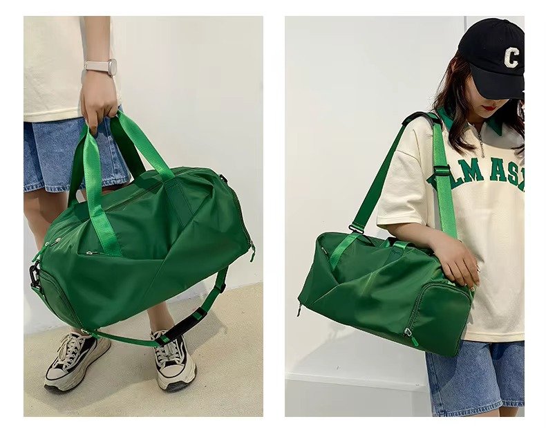 Design Waterproof Leisure Sport Fitness Bag Portable Large Capacity Shoe Compartment Dry Wet Separation Travel Bags detail image