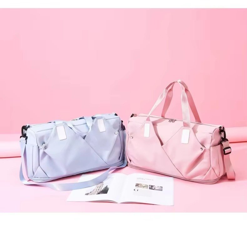 Oxford Travel Tote Bag For Yoga Mat Carryall For Office Pilates Beach and Gym Use For Beach and Travel Duffel Bag detail image