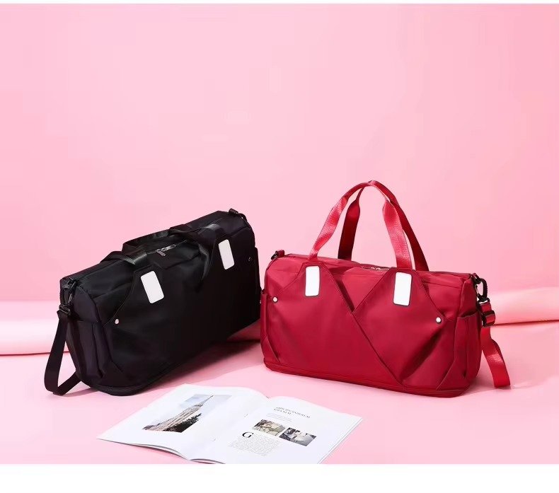 Oxford Travel Tote Bag For Yoga Mat Carryall For Office Pilates Beach and Gym Use For Beach and Travel Duffel Bag detail image