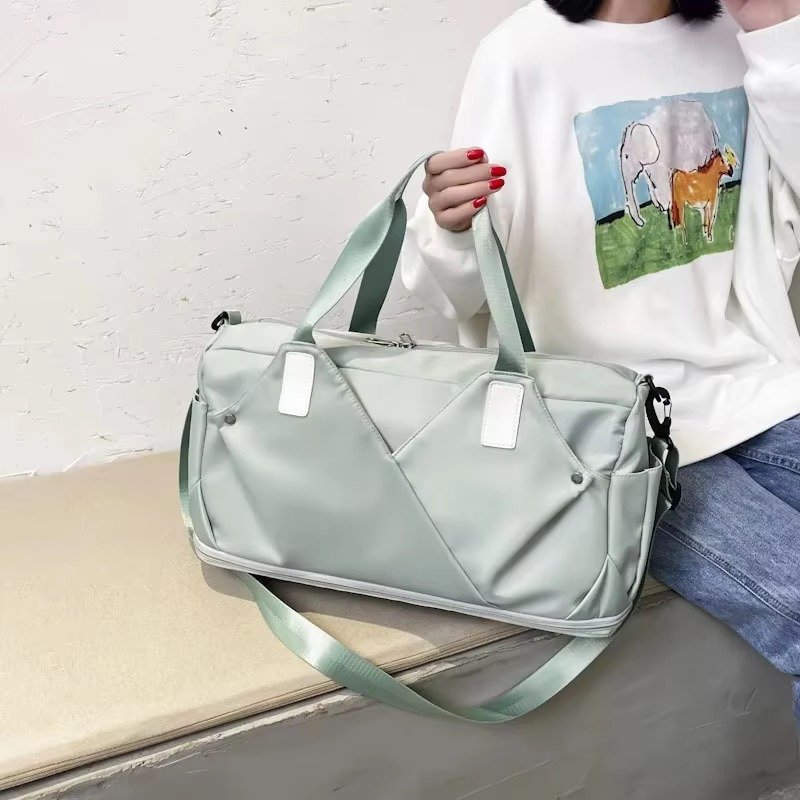 Oxford Travel Tote Bag For Yoga Mat Carryall For Office Pilates Beach and Gym Use For Beach and Travel Duffel Bag detail image