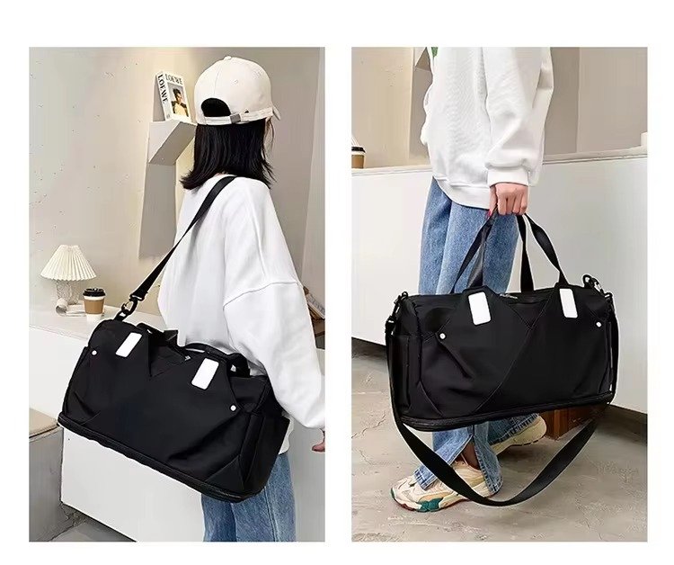 Oxford Travel Tote Bag For Yoga Mat Carryall For Office Pilates Beach and Gym Use For Beach and Travel Duffel Bag detail image