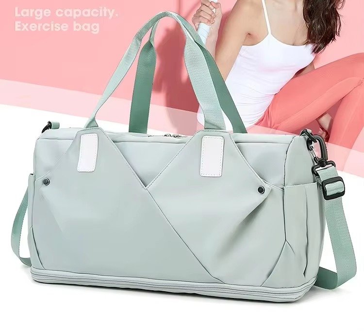 Oxford Travel Tote Bag For Yoga Mat Carryall For Office Pilates Beach and Gym Use For Beach and Travel Duffel Bag detail image