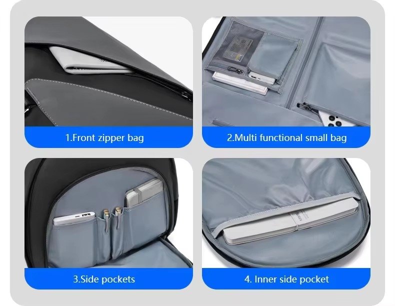 Factory Wholesale Custom High Quality Foldable Black Suit Garment Bag Large Capacity Waterproof Travel Bag with Shoe Compartment product detail