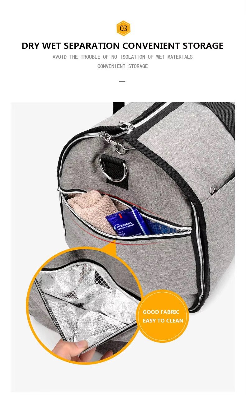 High Quality Custom Logo Convertible Garment Bag Waterproof Suit Travel Bag Foldable Carry on Duffle Bags with Shoes Compartment product detail