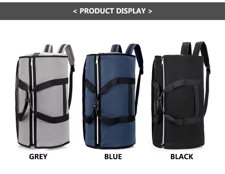 High Quality Custom Logo Convertible Garment Bag Waterproof Suit Travel Bag Foldable Carry on Duffle Bags with Shoes Compartment product detail