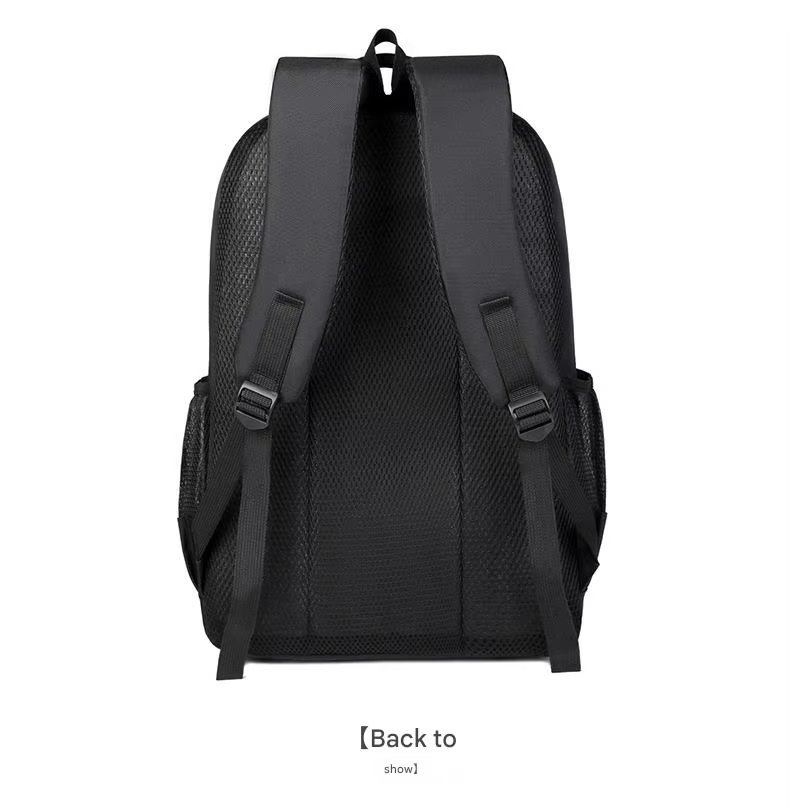 Water-Resistant USB Modern Business School Polyester Laptop Backpack product detail