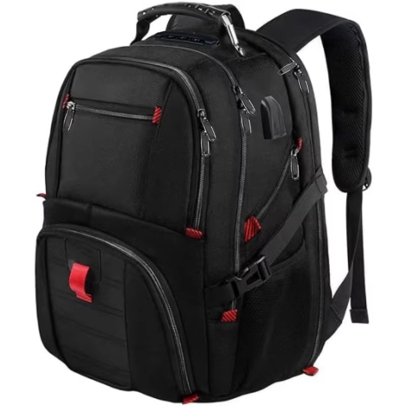 Anti-Theft Water-Resistant Large Capacity USB Business Oxford Laptop Backpack product detail