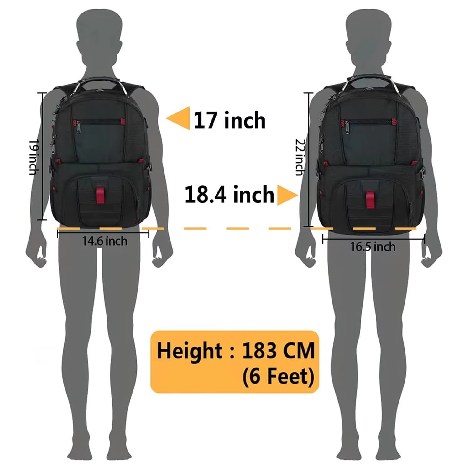 Anti-Theft Water-Resistant Large Capacity USB Business Oxford Laptop Backpack product detail