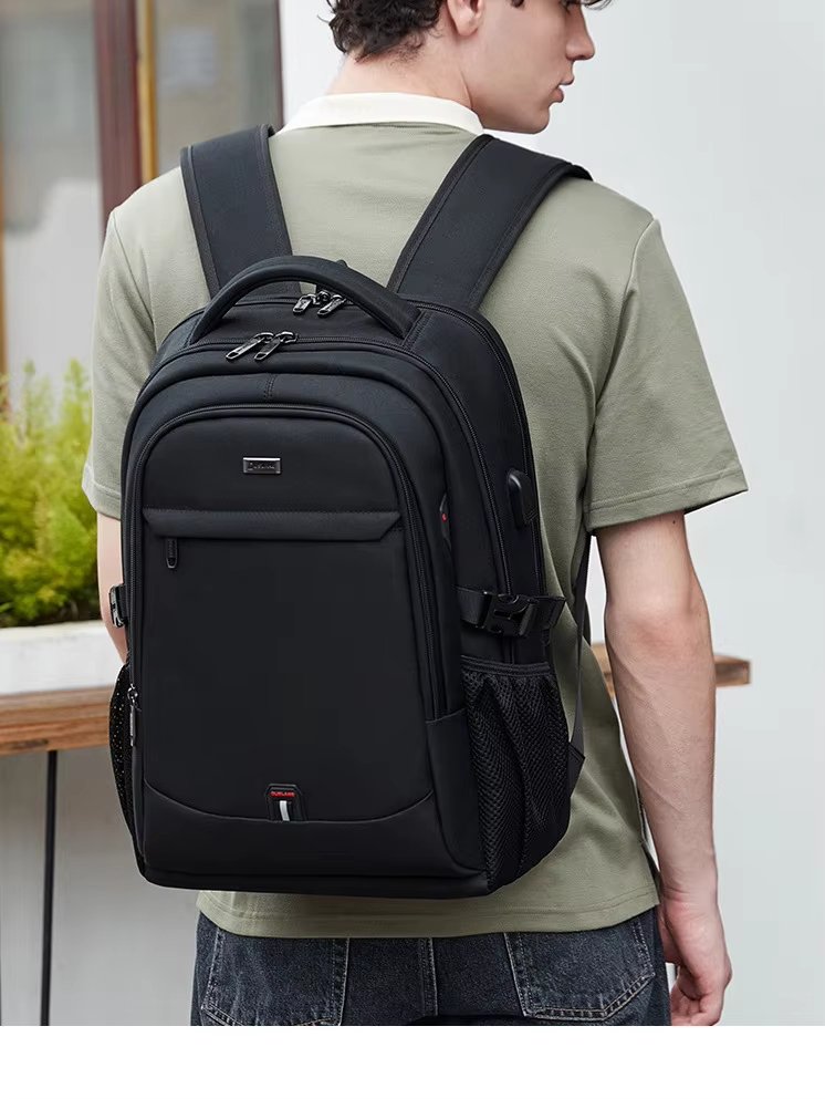 Anti-Theft Water-Resistant Large Capacity USB Business Oxford Laptop Backpack product detail