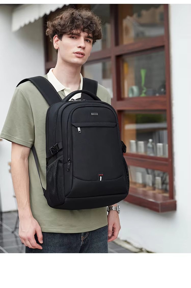 Anti-Theft Water-Resistant Large Capacity USB Business Oxford Laptop Backpack product detail
