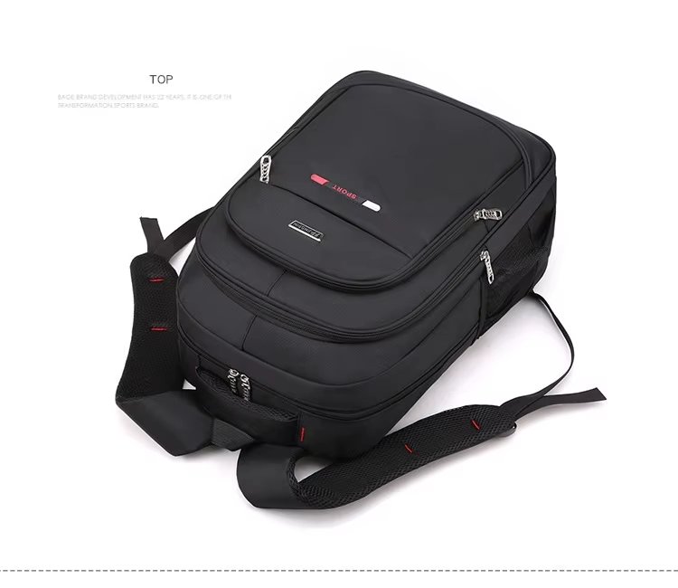Water-Resistant USB Outdoor Business Travel Oxford Laptop Backpack product detail