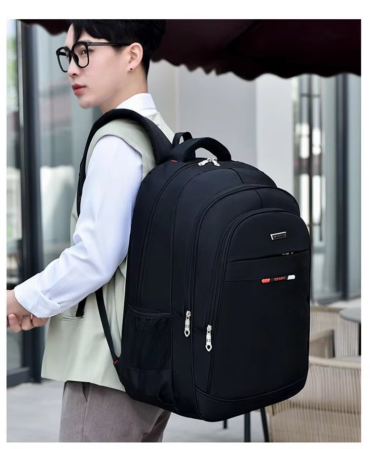 Water-Resistant USB Outdoor Business Travel Oxford Laptop Backpack product detail