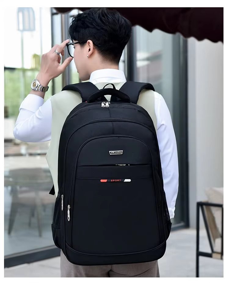 Water-Resistant USB Outdoor Business Travel Oxford Laptop Backpack product detail