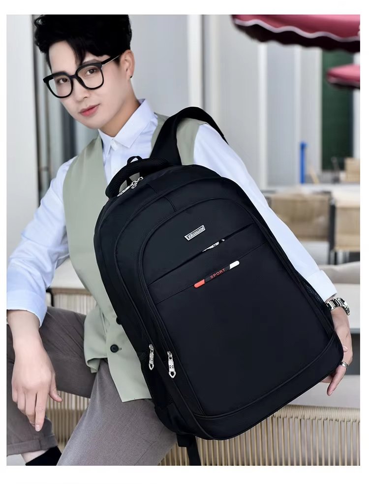 Water-Resistant USB Outdoor Business Travel Oxford Laptop Backpack product detail