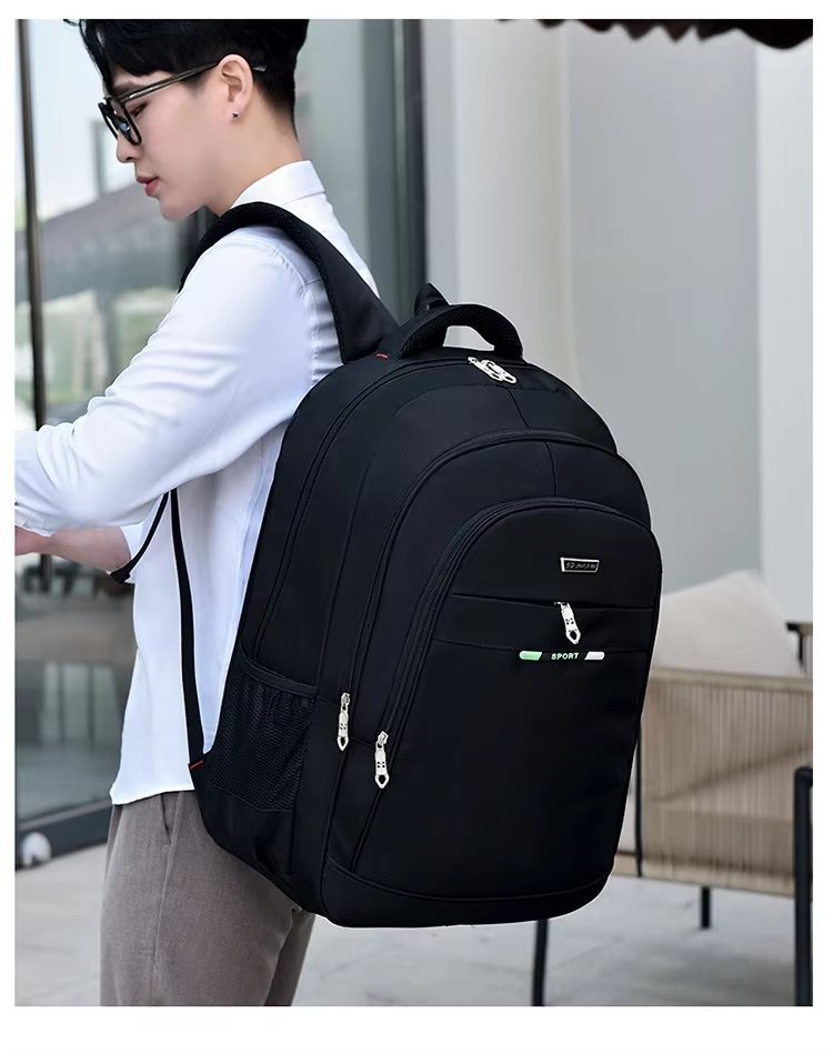 Water-Resistant USB Outdoor Business Travel Oxford Laptop Backpack product detail
