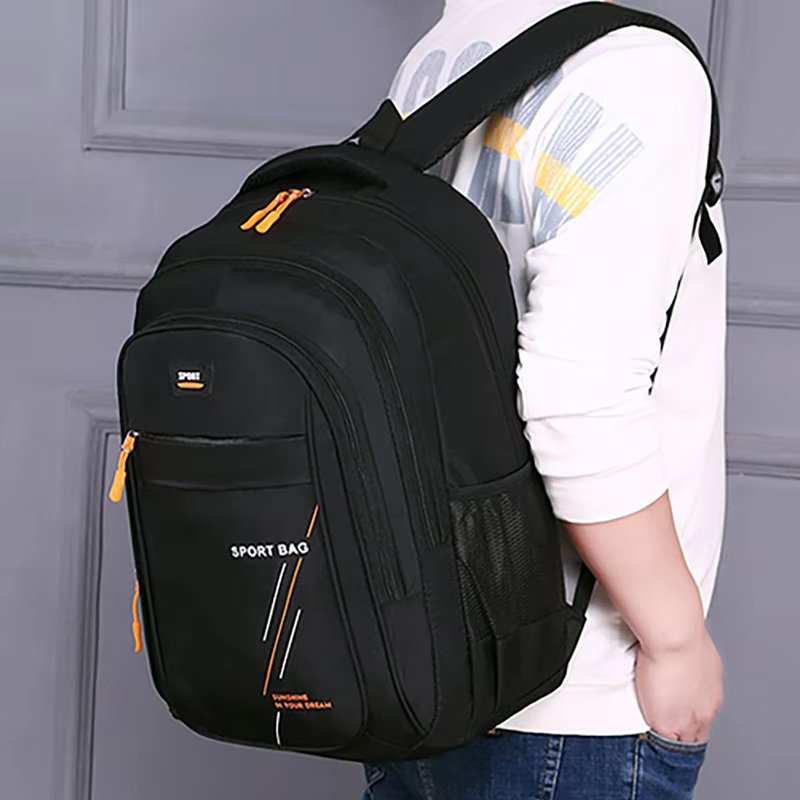 Water-Resistant Large Capacity Modern Business Travel Nylon Laptop Backpack product detail