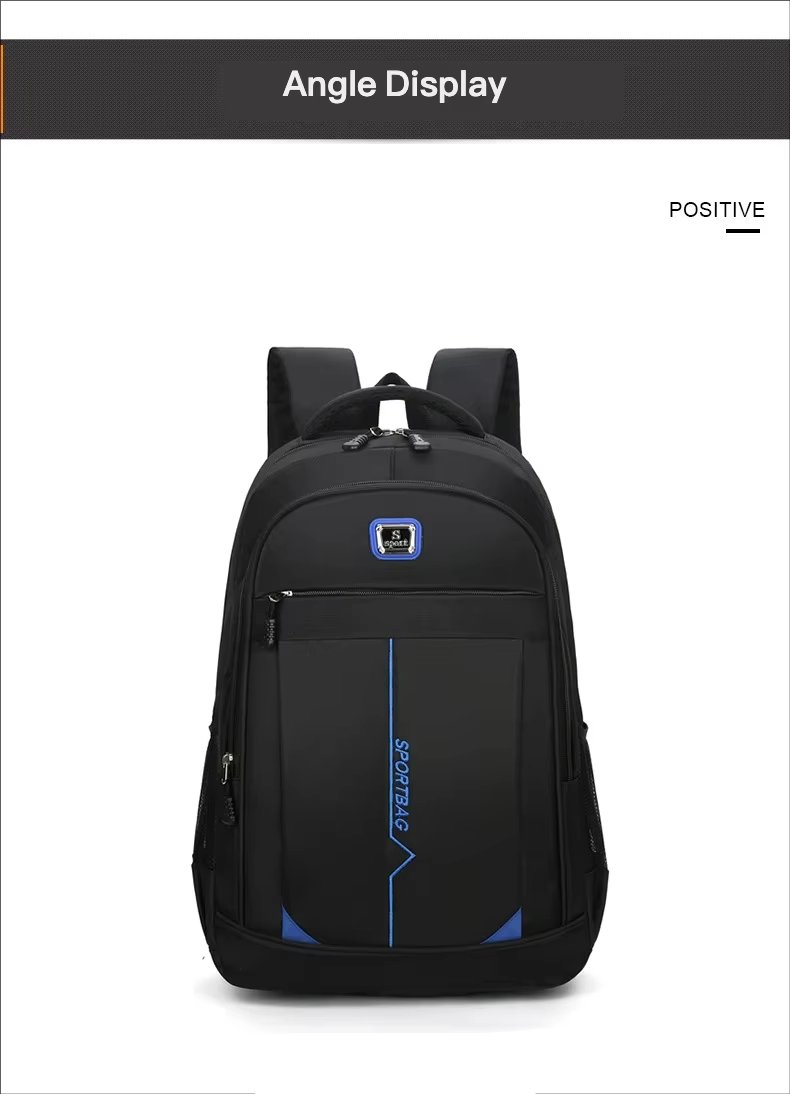 Water-Resistant Large Capacity Business Travel School Oxford Laptop Backpack product detail