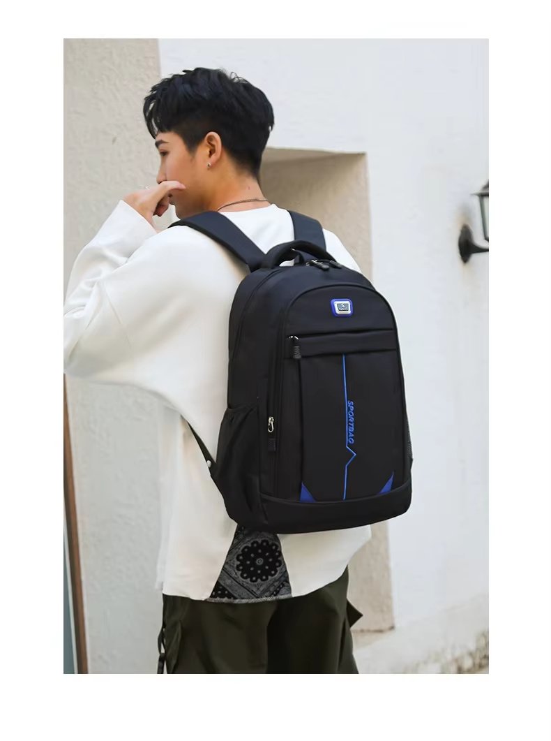 Water-Resistant Large Capacity Business Travel School Oxford Laptop Backpack product detail