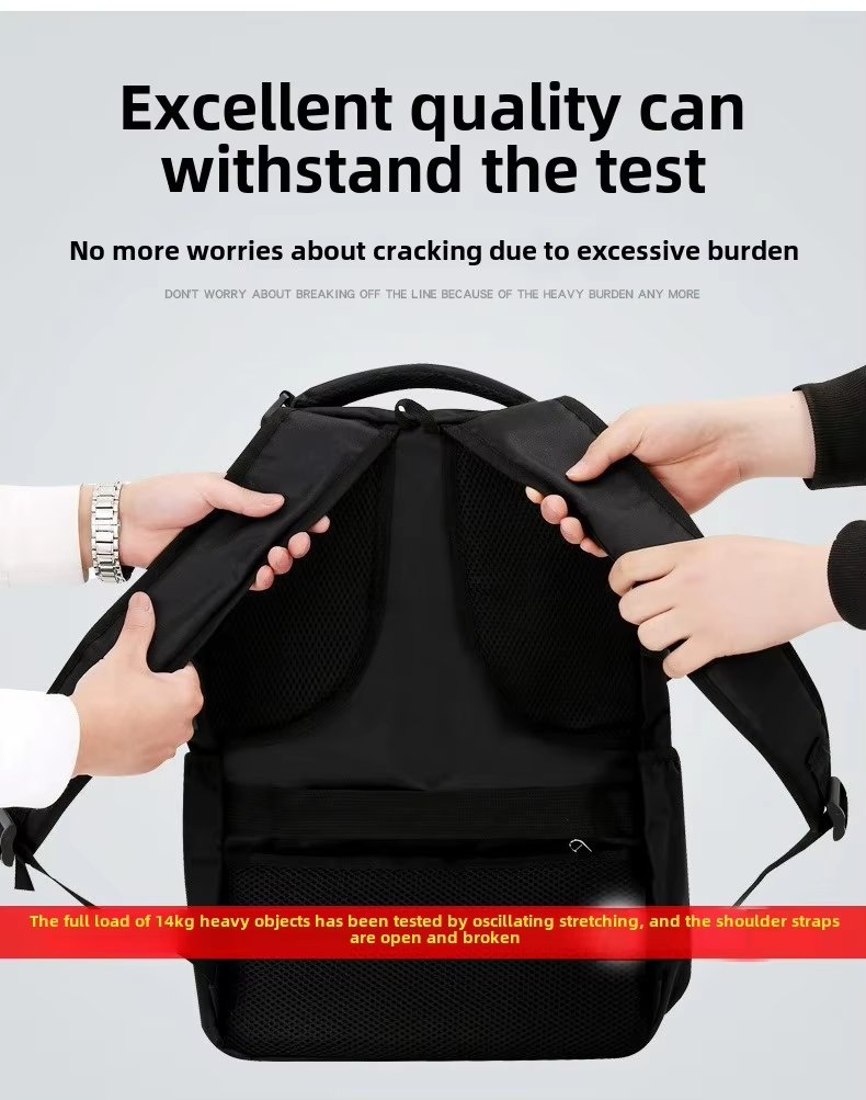 Water-Resistant USB Outdoor Business Travel Oxford Laptop Backpack product detail