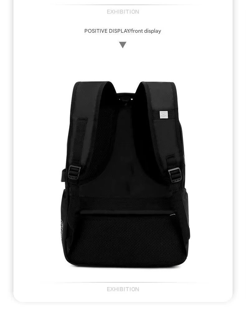 Water-Resistant USB Outdoor Business Travel Oxford Laptop Backpack product detail